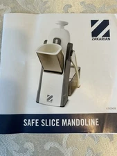 Geoffrey Zakarian Safe Slice Upright Mandoline With Thickness Adjust  Black