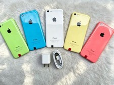 Apple iPhone 5C UNlocked 8/16/32GB GREEN/PINK/WHITE/ - New Battery Original