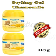 Ricitos De Oro Chamomile Baby Styling Gel. Alcohol Free, Natural. 4oz. Pack of 2