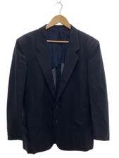 COMME des GARCONS HOMME DEUX Tailored Jacket L Wool Navy Glenn Check