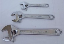 Adjustable Wrench Craftsman Set 3 6 8 10in 944602 944603 944604 Forged In Usa