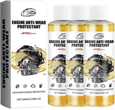 Anti-Wear Engine Treatment Oil Additive, 3pcs Automobile Anti-Wear... 