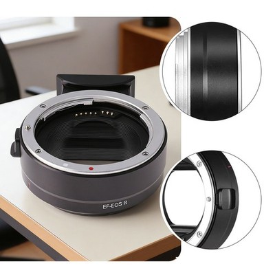 EF-EOS R Lens Mount Adapter Accessory Fit For Canon EF/EF-S Lens to EOS R/RF NbP
