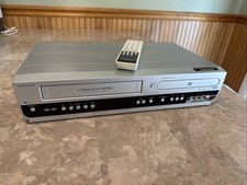 Magnavox MWR20V6 VCR/DVD VHS Combo Player DVD Recorder With Remote Tested Works