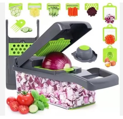 AHA Lifestyles16-in-1 Vegetable Chopper Slicer, Veggie Chopper, Food Chopper,...