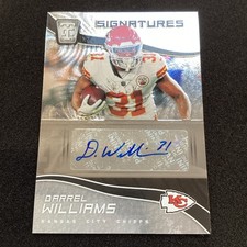 2021 Panini Chronicles Totally Certified Auto Darrel Williams Chiefs