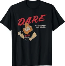 D.A.R.E. Program Keep Kids Off Drugs Daren The Lion PSA T-Shirt
