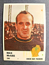 1961 Fleer Football #93 Max McGee Packers