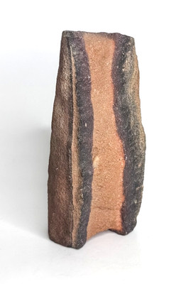Elongated Concretion Sandstone Log Geological Formation 11''