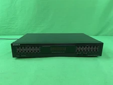 Sony SEQ-411 7 Band Stereo Graphic Equalizer |Tested & Working |