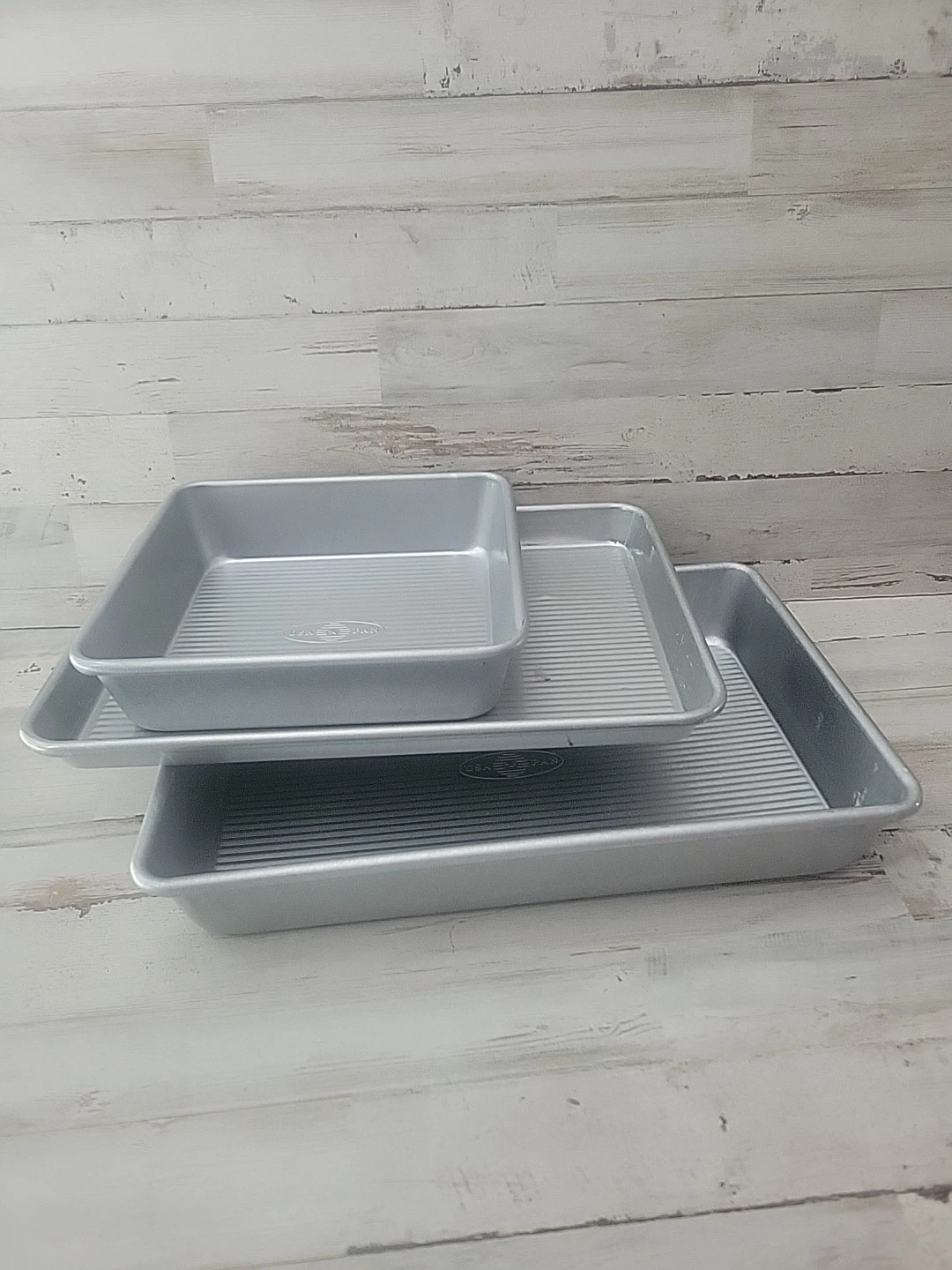 USA Pan Bakeware Nonstick, Square Cake Pan, Half Sheet Pan, Rectangular Cake Pan
Opens in a new wind