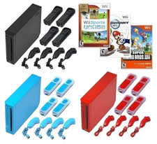 Nintendo Wii Game Console + Pick 1-4 Remotes,...