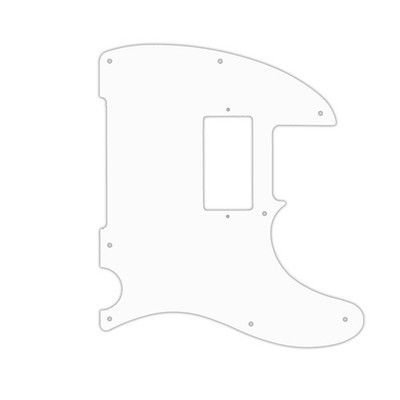 Pickguard Squier By Fender John 5 Signature Telecaster White Black 3 ply