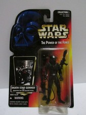 Kenner Star Wars The Power of the Force Death Star Gunner Red Card 1996