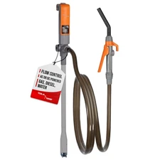 TERA PUMP 3rd Gen. Fuel Transfer Pump w/Quick Flow Control Nozzle - [ 2X Elec...