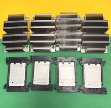 4X Intel Xeon Silver 4116 SR3HQ 2.10GHz 16.5MB 12-Core LGA3647 CPU w/Heatsinks