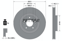 2X Bremsscheibe Vorderachse FüR Hyundai KIA Grand Santa FÉ FE IV II III