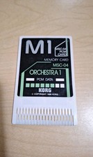 Korg M1 ORCHESTRA 1 MSC-04 PCM Memory Card For M1, M1R