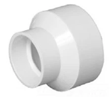 CHARLOTTE PIPE PVC001021000 Increaser/Reducer 2" x 3" PVC DWV Connection