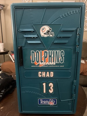 Vintage Team NFL 24'' Locker Miami Dolphins 1994 Suncast Corp