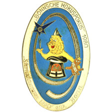 Karnevalsorden Sternschnuppen Bonn  Orden 1980 Karneval Fasching