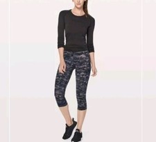 Lululemon Crop Leggings, Size 4