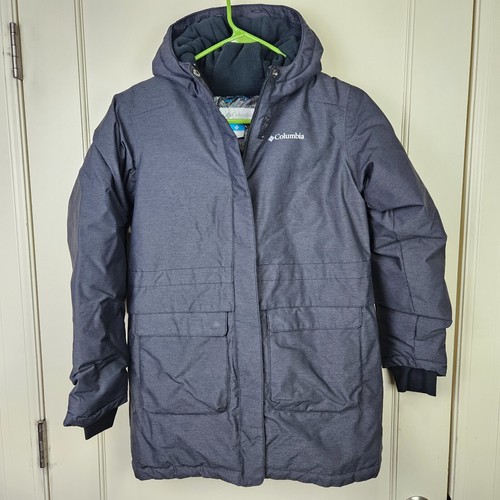 Columbia Nordic Strider Insulated Gray Parka Jacket Youth Girls Size: L 14/16