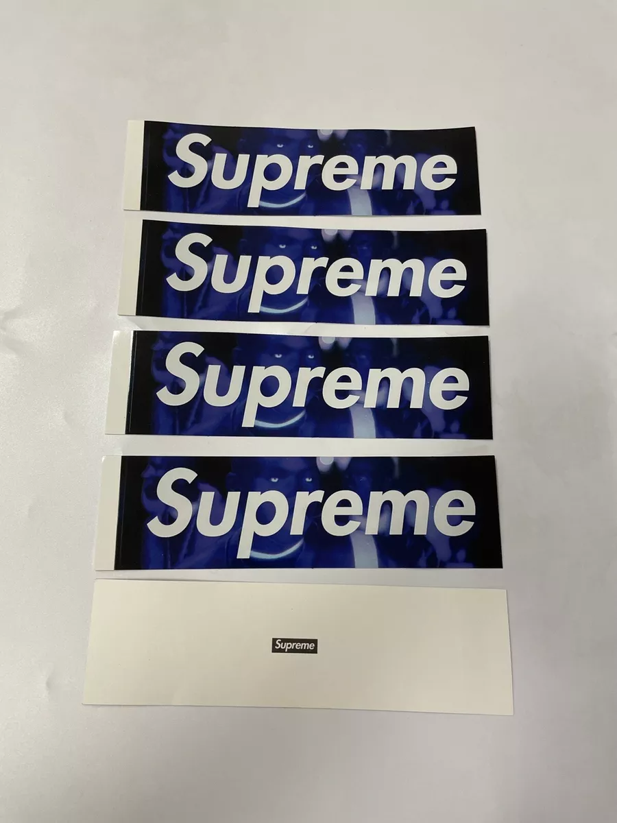 Supreme purple hotsell box logo sticker