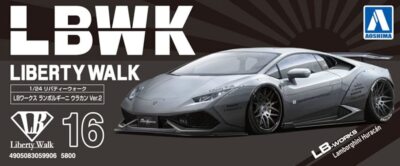 AOSHIMA 1/24 LB Works Lamborghini Huracan Ver.2 Model kit Liberty