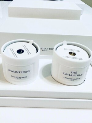 Dior Aroma Candle Platinum Members Only Novelty 30 Montaigne