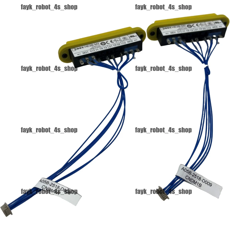 1 Pair Enable Switchs w/cable F FANUC A05B-2518-C202 teach pendant switc kit New - Image 3 of 4