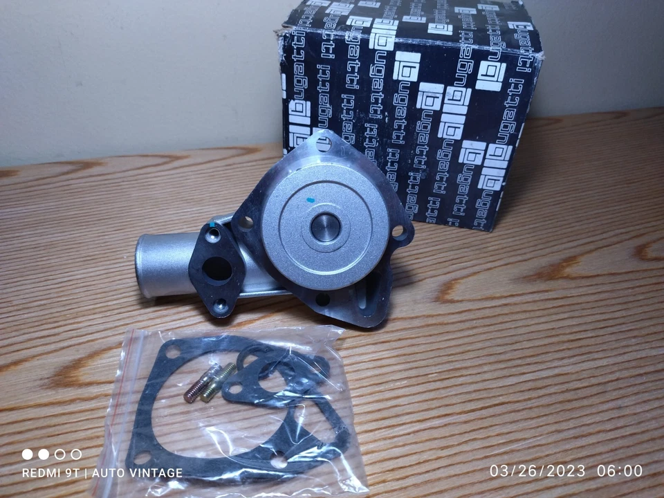 fiat 124 spider 2000 Fiat 131 racing 2000cc Water Pump Italian Made Boxed - Image 4 of 4