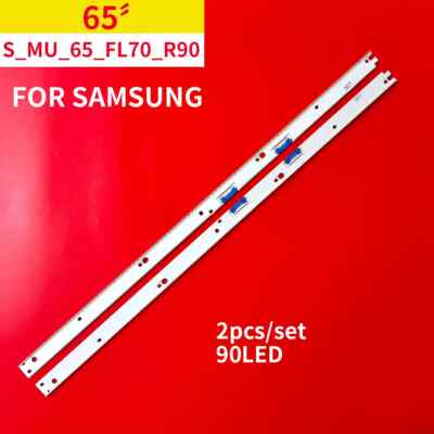 2Pcs LED Backlight Strips for Samsung UN65MU8000F UN65MU800DFXZA UN65MU8500F