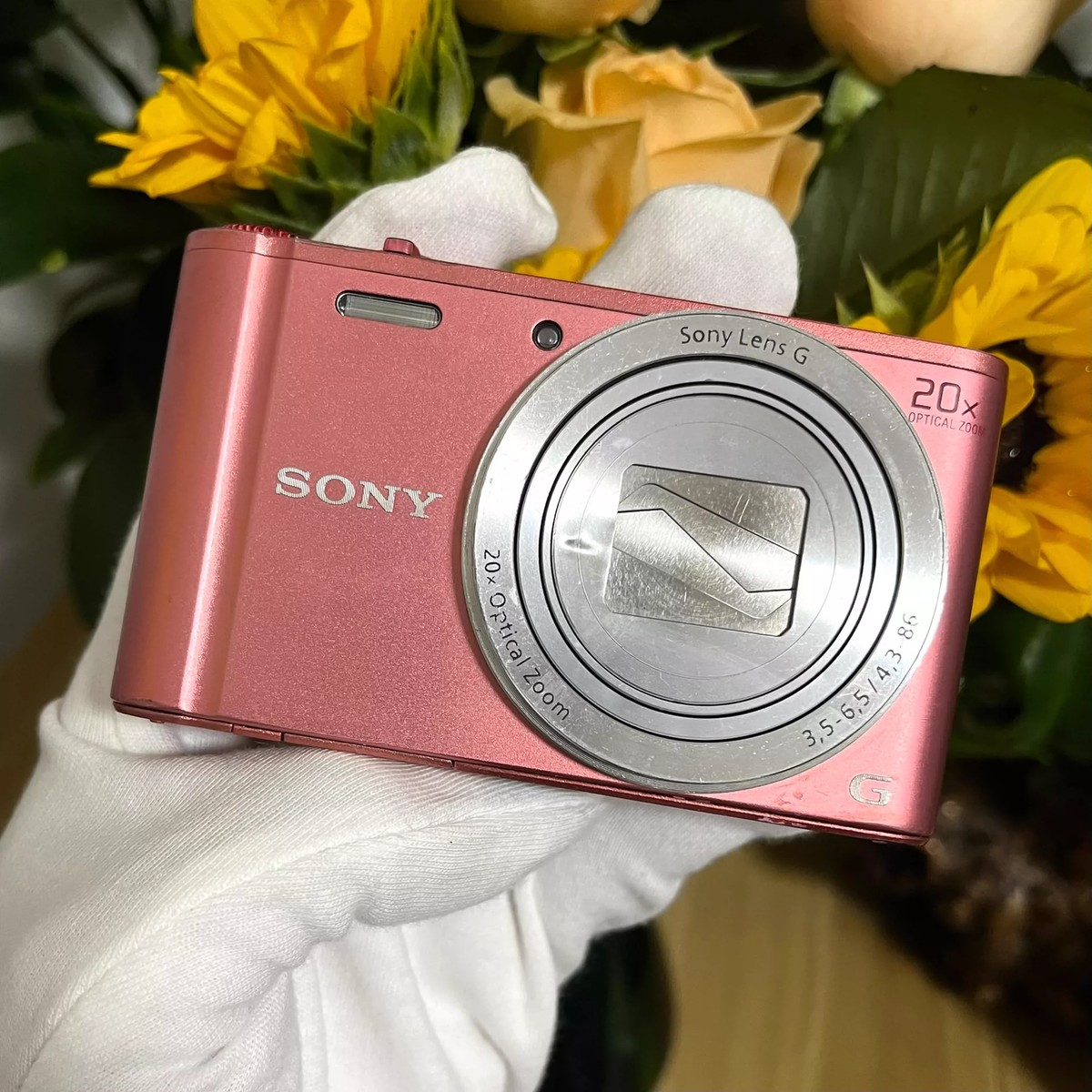 Sony DSC WX350 20MP Compact Camera with 20x Optical Zoom PINK 90 