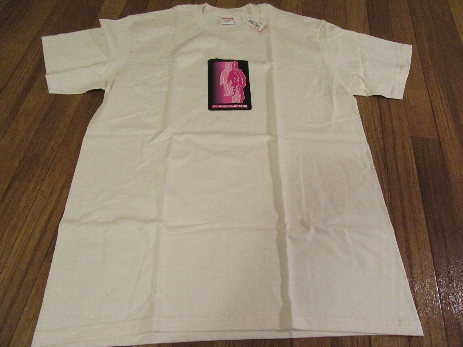 Supreme Spring new work one 1 year warranty after another Blur Tee T-Shirt Size Yor Large Natural New FW20