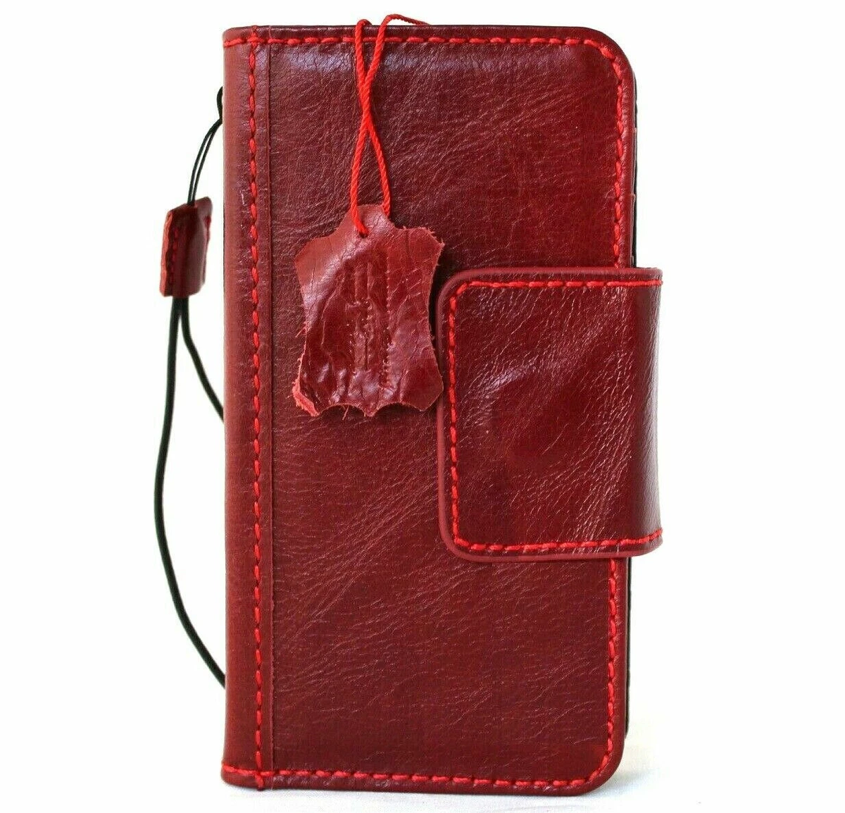 Funda De Cuero Con Cartera Magnética Para IPhone, Carcasa Anticaída Para IPhone 14, 13, 12, 11