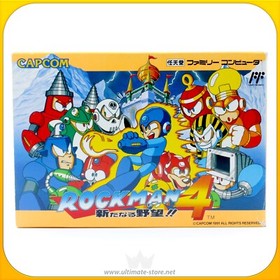 Jeu NES - ROCKMAN 4 - MEGAMAN 4 - MEGA MAN - Jap - Nintendo Famicom - FC - TBE