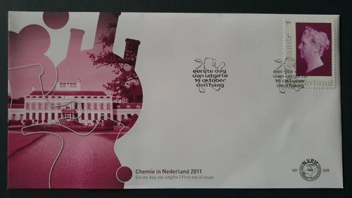 2011 NETHERLANDS NEDERLAND STAMP DAY WILHELMINA NR 639 FDC