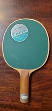 Vintage Official Firestone Table Tennis Bat Wood Table Tennis Paddle 3 Ply