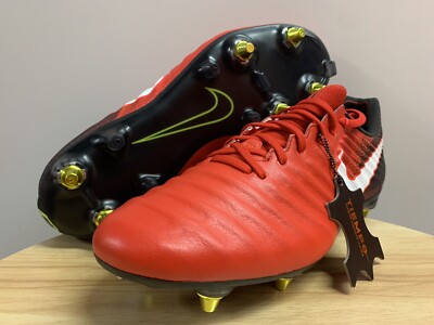 NIKE TIEMPO LEGEND VII SG PRO AC UNIVERSITY RED WHITE BLACK 917805