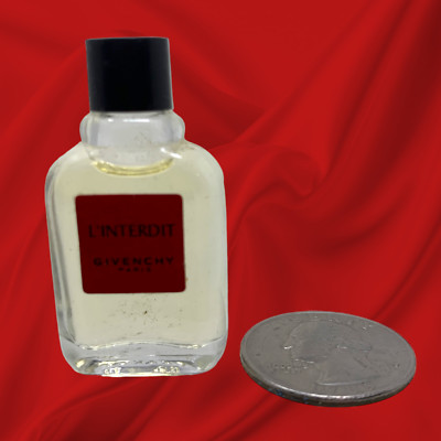 Vintage NEW L'Interdit Givenchy Women Pure Parfum Miniature Splash France