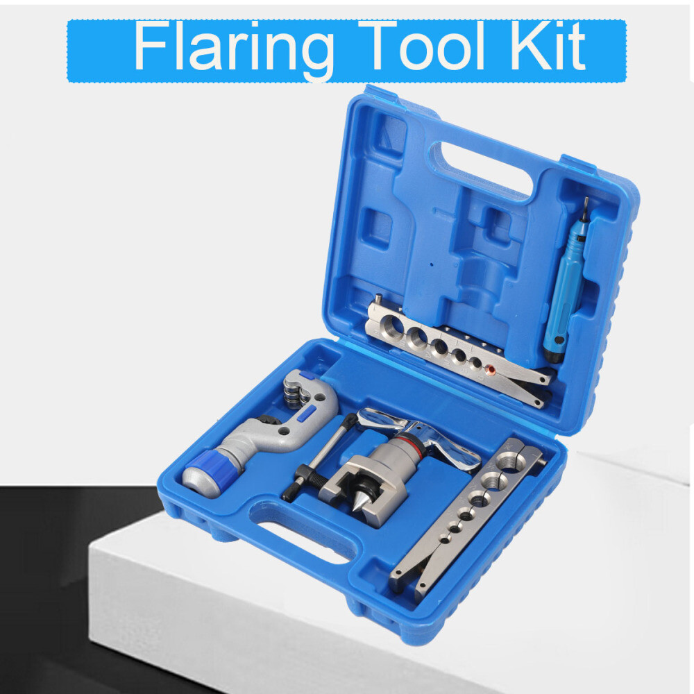 Manual Flaring Tool Kit For 1/4"-3/4" 6-19mm Alu/Soft Copper Pipe Flare Tool Kit