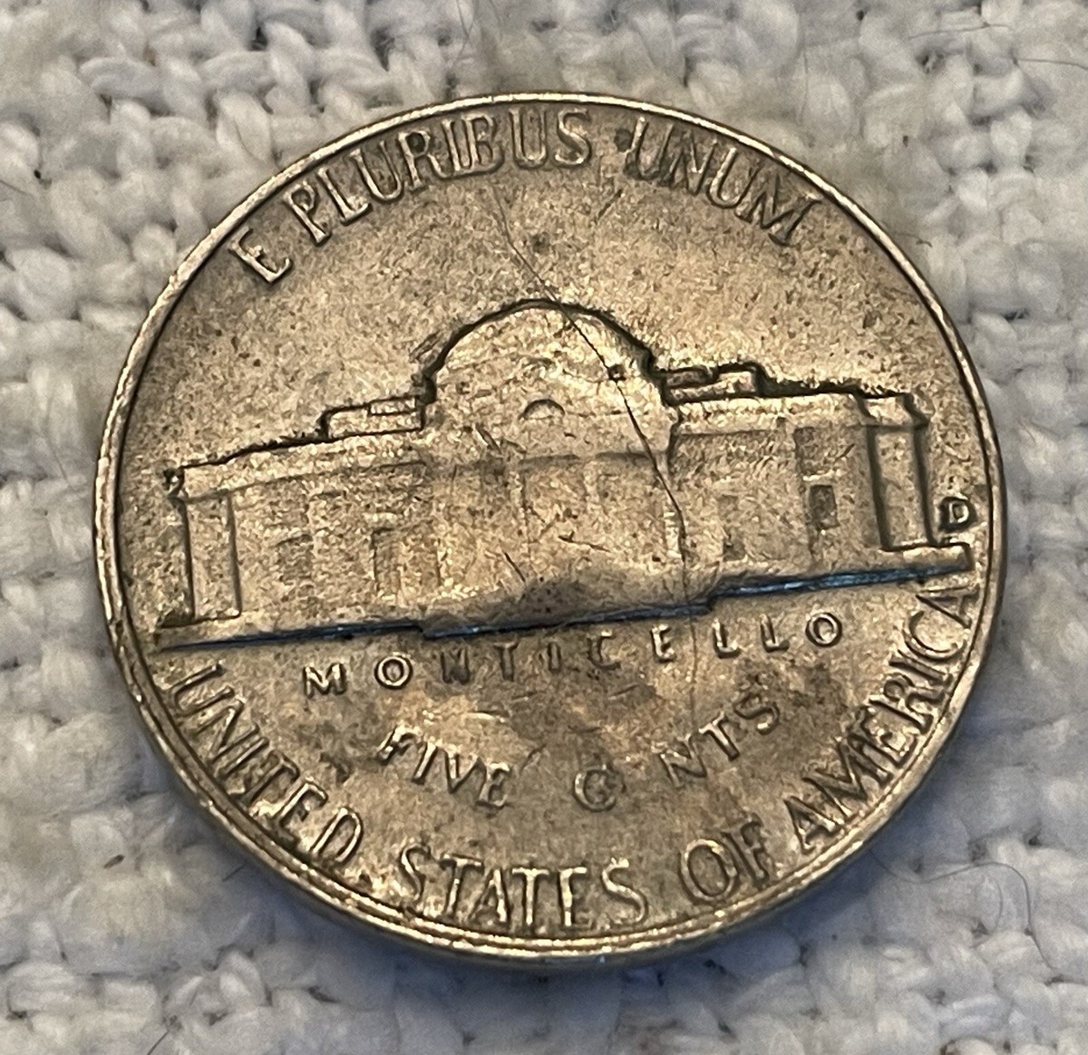 ミックです 1964 Horizontal D Over D Re Punched MINTMARK Error - RPM D/D