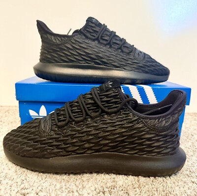 NEW Adidas Tubular Shadow 3D Core Black / Yeezy 350 V1 Pirate Black Sz 11.5