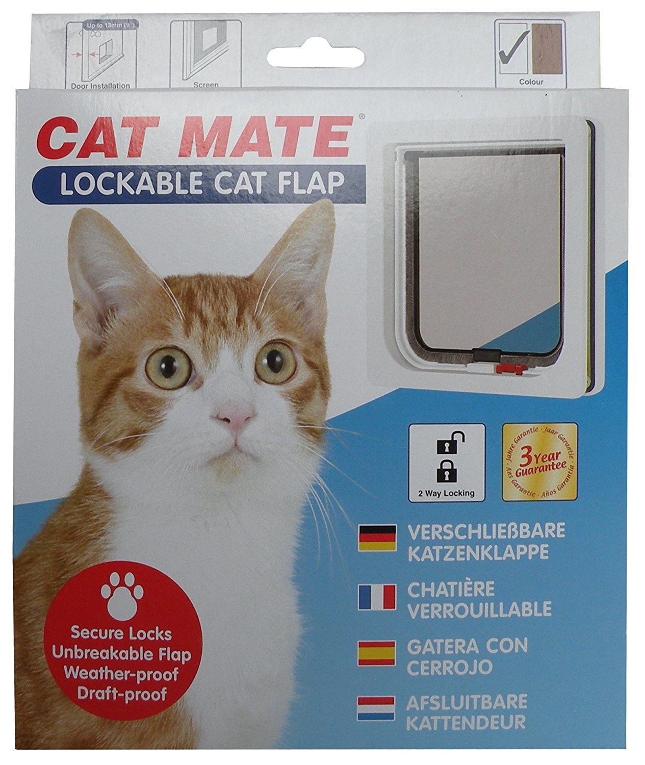 cat flap draught proof