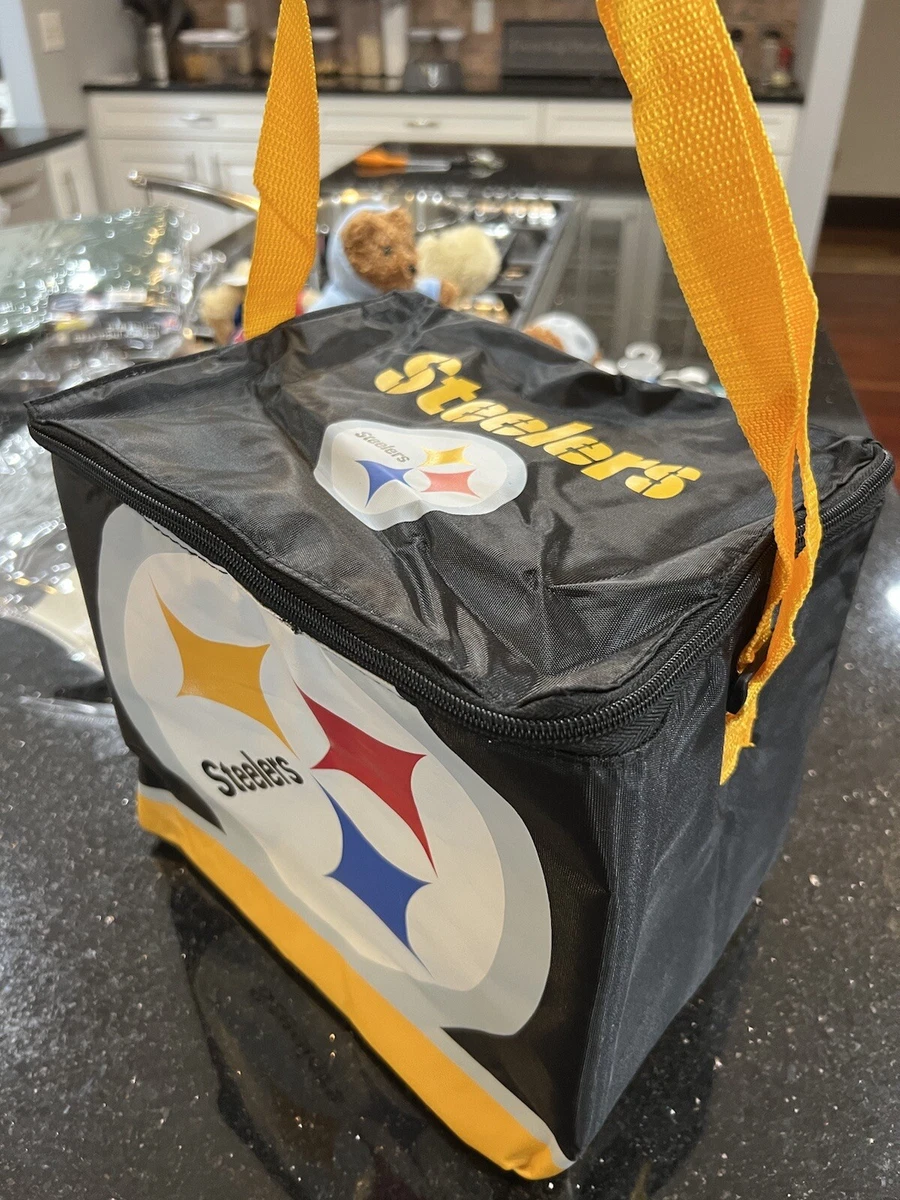 Pittsburgh Steelers Big Logo insulated 12pack large lunch bag foco