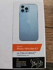 Spigen Ultra Hybrid Case Compatible with iPhone 14 Pro Max - Crystal Clear