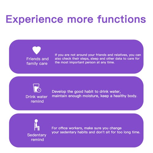 Women Smartwatch Bluetooth Smart Watch Seep Monitor Fitness Tracker For Android - Bild 6 von 11