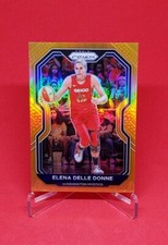 2021 Panini Prizm WNBA #81 Elena Delle Donne Orange Prizm /50 SP Mystics 