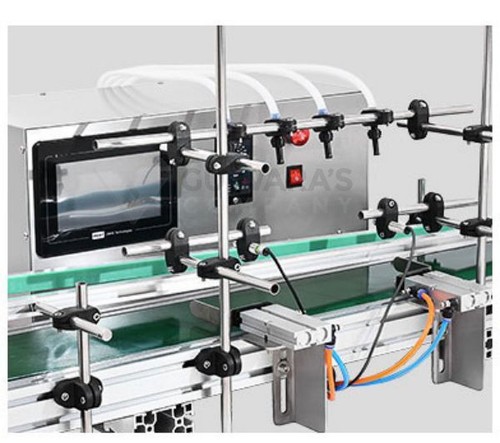 Desktop Corrosion-Resistant Liquid Filling Machine Drip-proof Oil Filler 4 line - Afbeelding 7 van 8